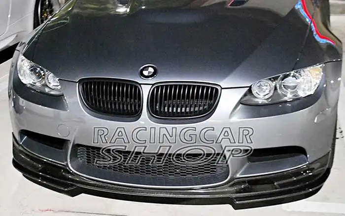 3D Стиль Реальные углеродного волокна передний спойлер 3 шт./компл. для BMW серии E93