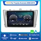 MEKEDE Android 10 Octa Core DSP IPS Автомобильный мультимедийный для Toyota Avensis 2008 2009 2010 2011 2014 2015 Авторадио 6 ГБ + 128 Гб WIFI BT