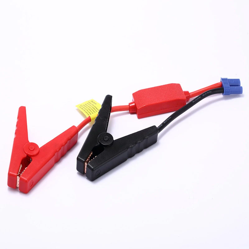 

Home Power Tools Car Jump Starter Connector Emergency Lead Cable Battery Alligator Clamp Clip 12V