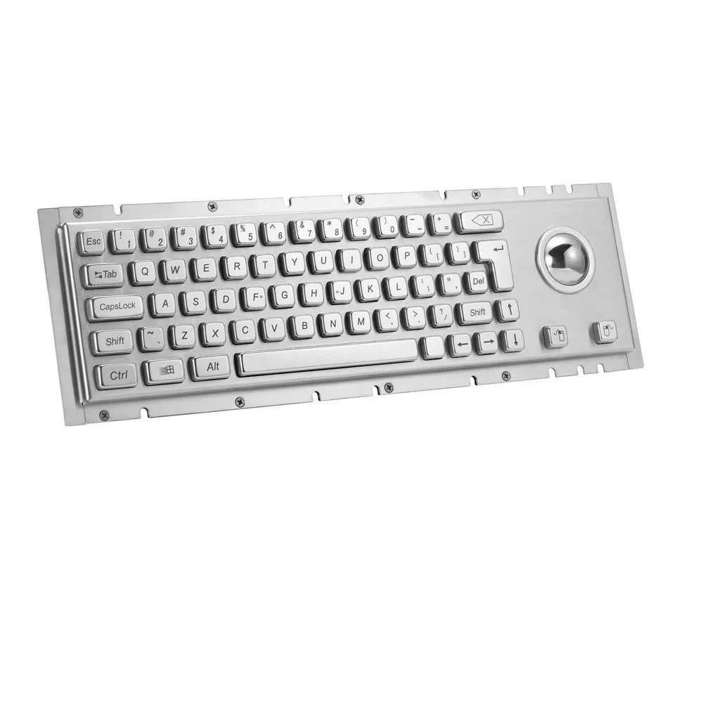 Промышленная металлическая клавиатура с переключателем клавиш cherry и