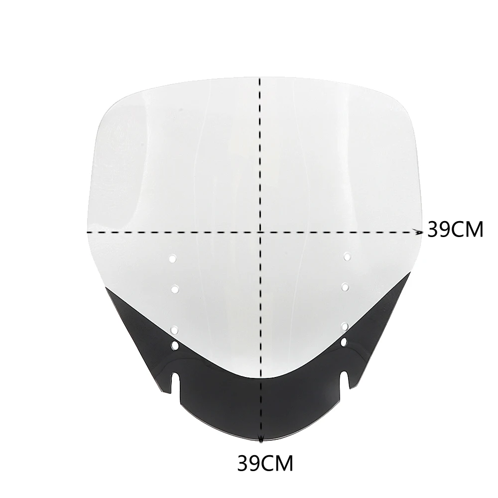 Лобовое стекло мотоцикла высокого качества 39 см для Suzuki Vstrom V-strom DL650 DL 650 DL1000 2004-2009