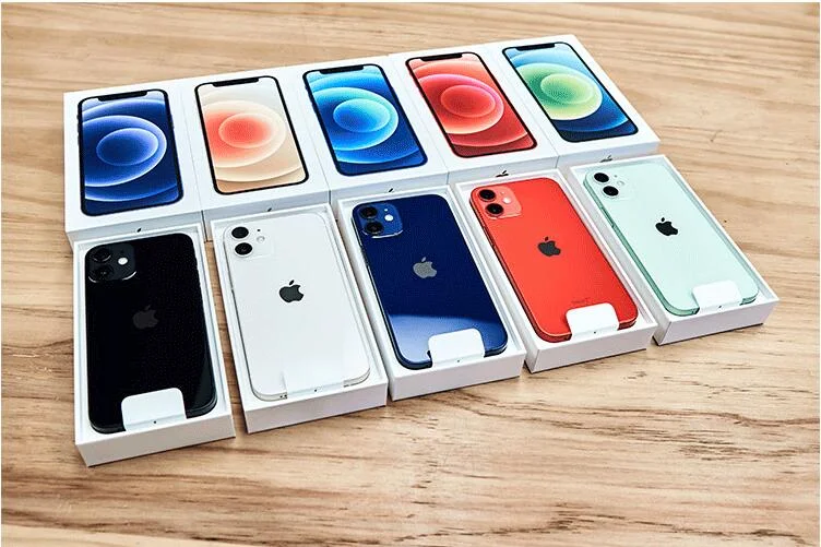 

Unlocked Used Apple iPhone 12 Mini / iPhone 12 5G Smartphone 5.4"/6.1'' Super Retina XDR Display A14 Bionic IOS 14 Mobile Phones