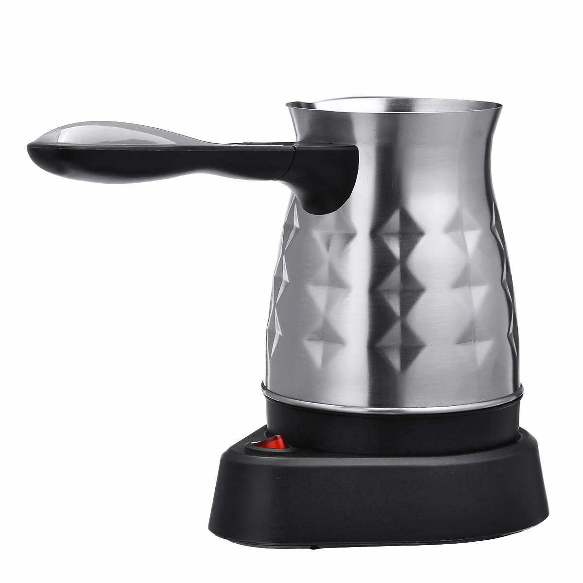

600W Turkish coffee pot Electric Maker Quick Heat Tea/Milk Making Machine Household Office plastic Italian espresso moka pot