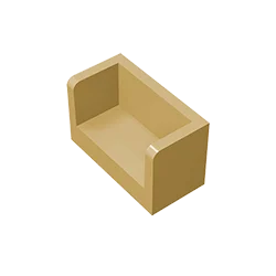 

legoins lepins Building block city building parts MOC 1x2x1 wall three side panel compatible with 23969 35387 35391