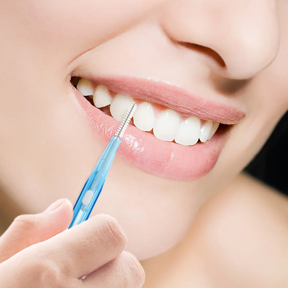 

60pcs Retractable Portable Interdental Brush Tooth Oral Toothpick Cleaner