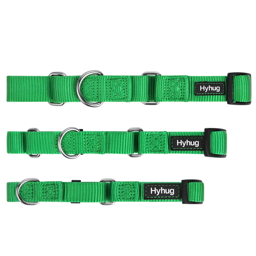 Фото Нейлоновый ошейник для собак Hyhug, три размера для маленьких средних и больших собак №4