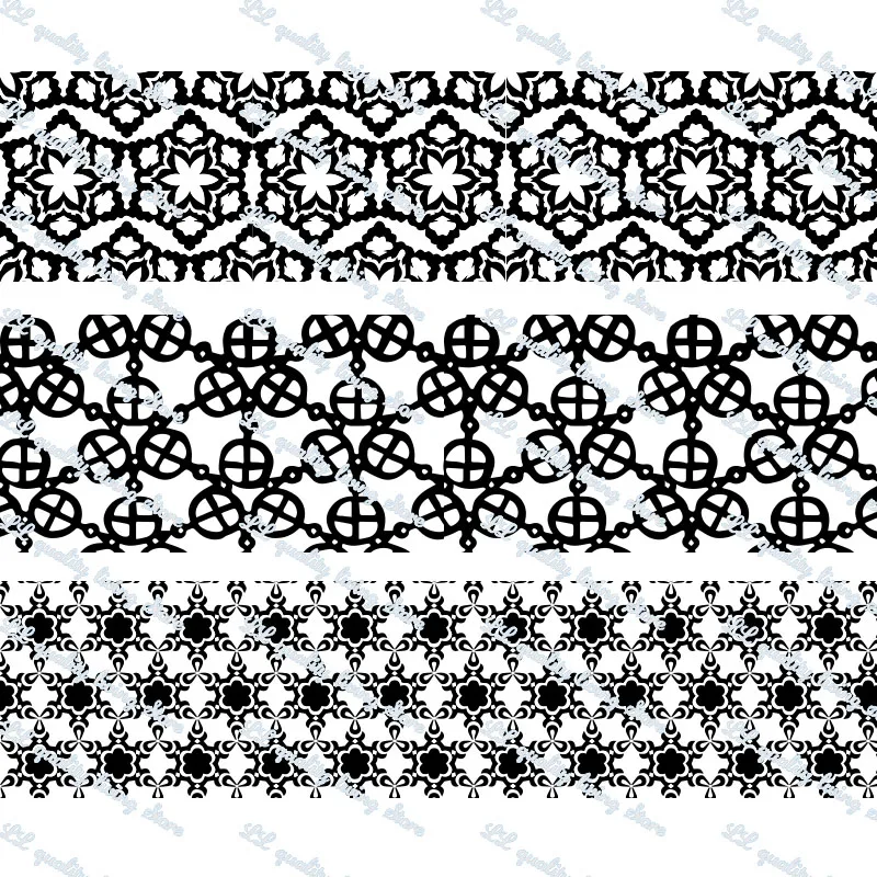 

Черно-белого цвета в виде геометрических фигур печатная корсажная лента/16 мм с упругой враг ленты сделай сам DIY бигуди для волос луки швейные 50 ярдов