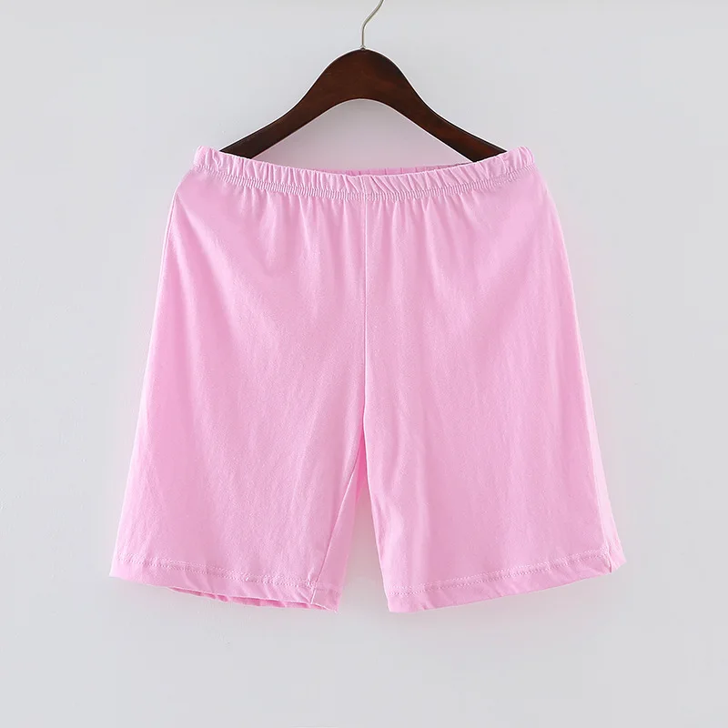 

Summer Sleeping Pants Cotton Nightwear For Women Pajamas Shorts Elastic Waist Sleep Bottoms Comfortable Loose Sleepwear Shorts