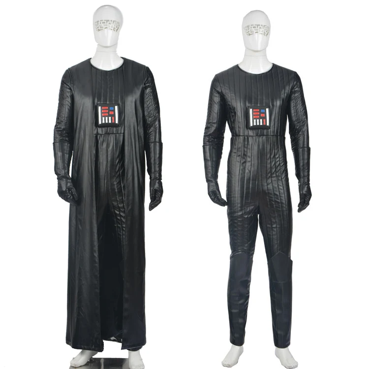 Adult Men Star Darth Vader Battle suits Cosplay Costume Halloween Masquerade Party Suit | Costumes