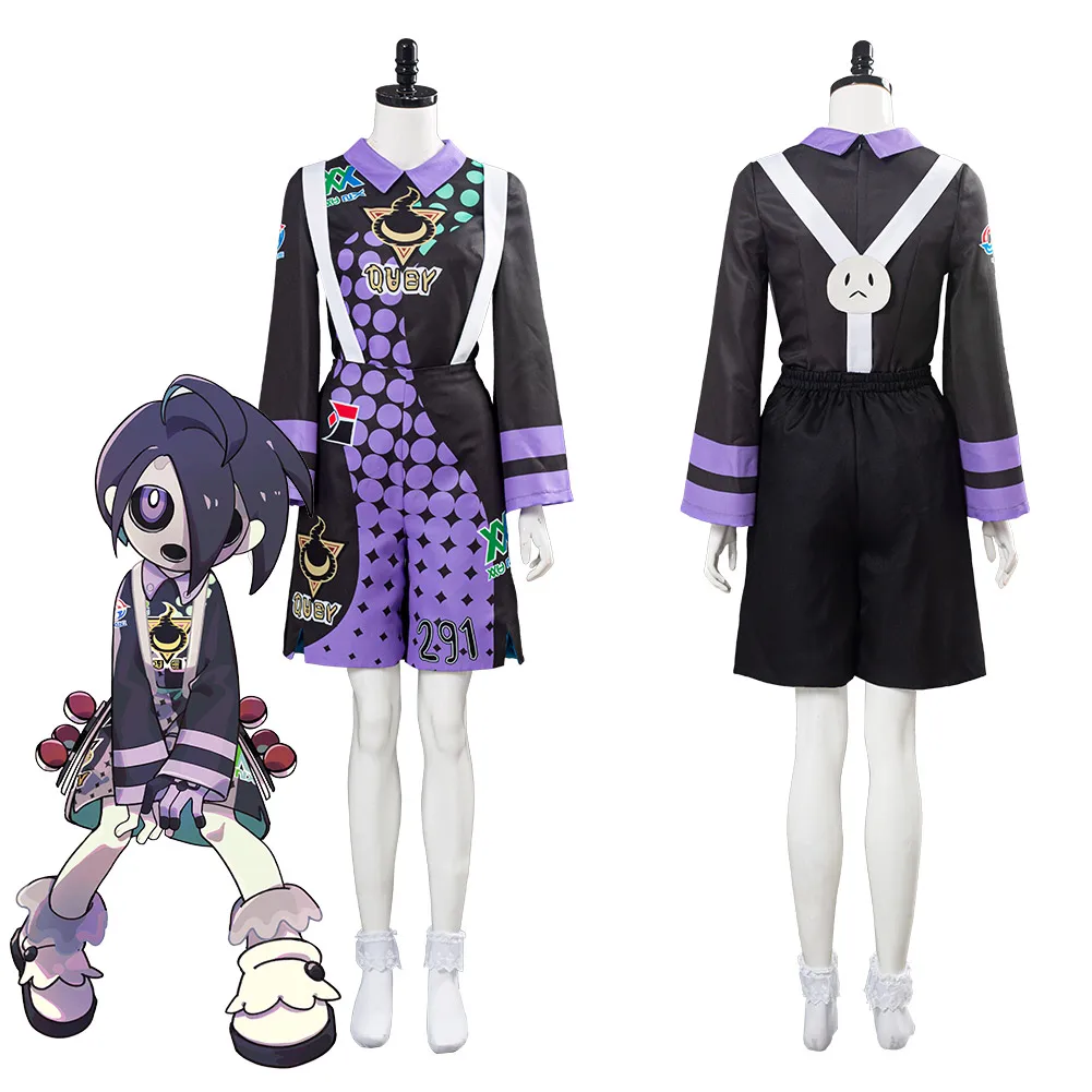 Pokemon Sword &amp Shield - Allister Cosplay Costume Outfits Women Halloween Carnival Adult Girls Suit | Тематическая одежда и