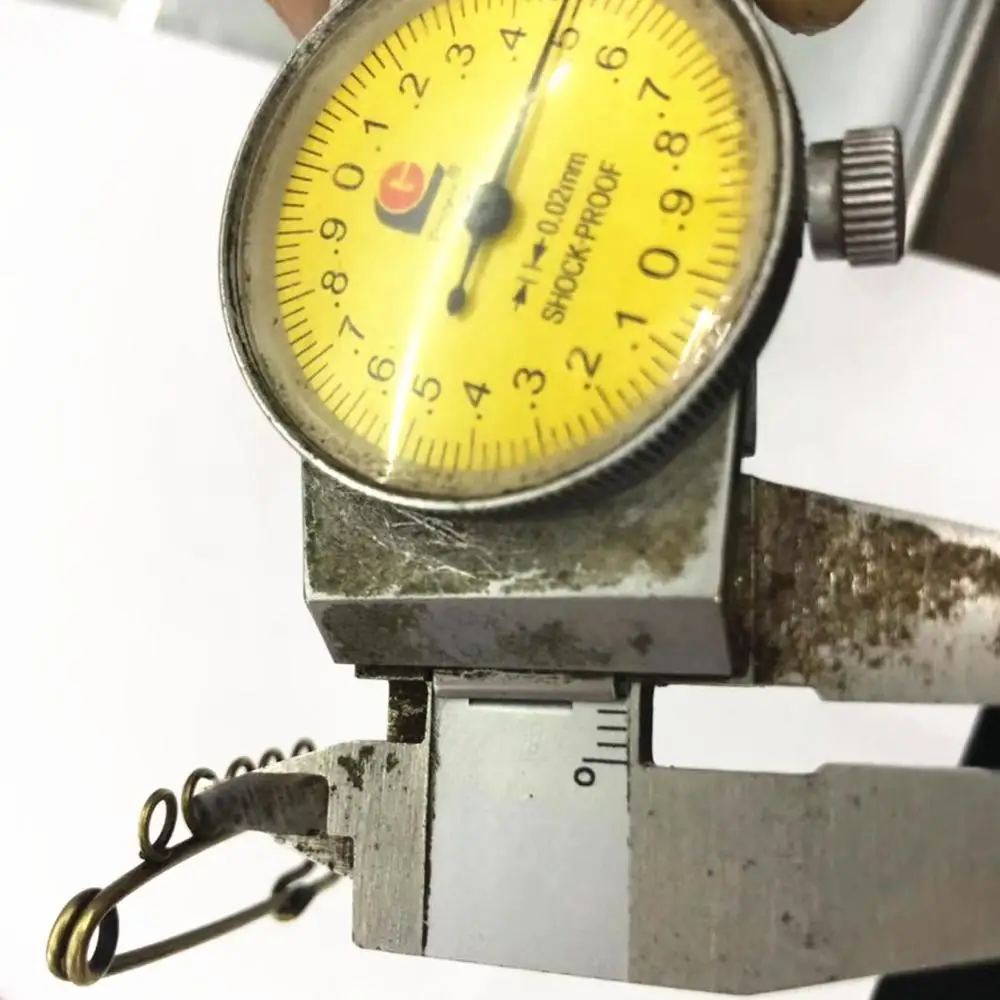 Булавка для безопасности броши булавка сзади 5 отверстий бронзовый тон шитья