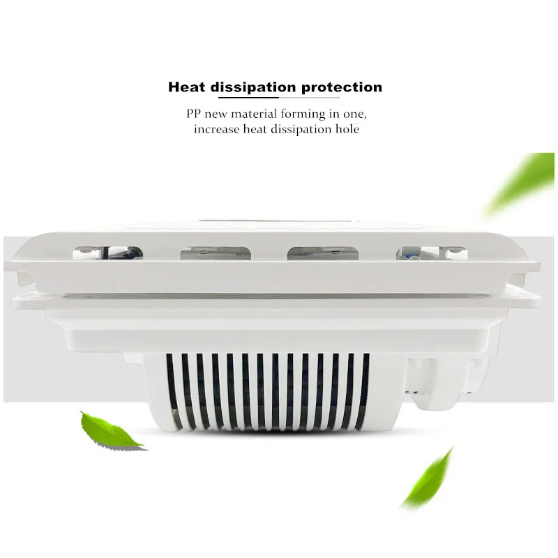 Встроенный потолочный кухонный вентилятор для ванной комнаты с дистанционным