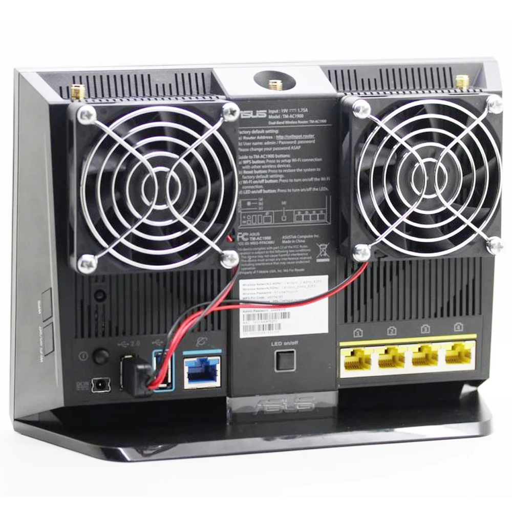 Охлаждающий вентилятор для ASUS RT-AC68U AC86U EX6200 Tengda AC15 USB-вентилятор 70x70x15 мм 5 В 0 2 а |