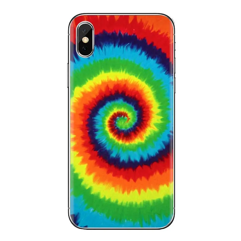 ТПУ чехол Tye Dye Tie-dye хиппи монахи Lent для huawei P Smart Y6 P8 P9 P10 Plus Nova P20 Lite Pro Mini 2017 SLA-L02 SLA-L22 2i