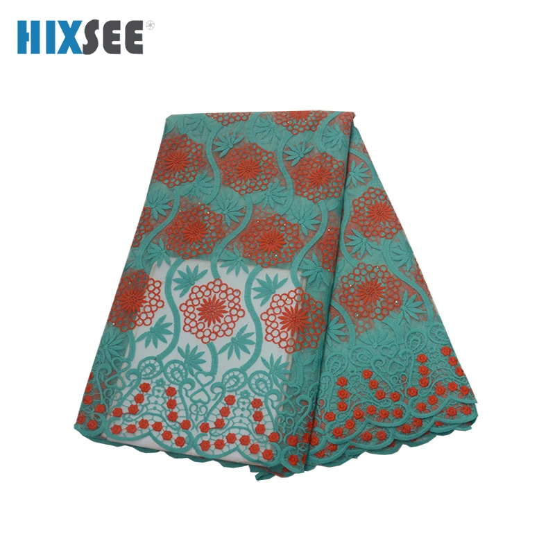 Нигерийская кружевная ткань 2019 высокое качество с блестками Французская