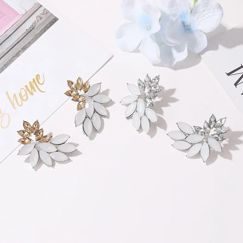 ZYZQ роскошные женские серьги с миниатюрными ослепительно закрепки камня Ангел в