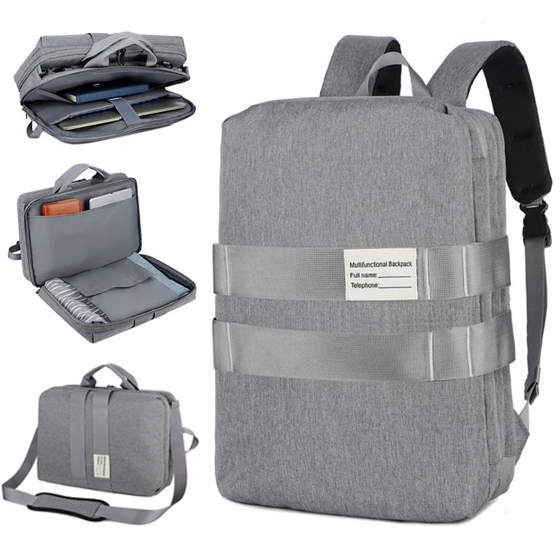 Мужской вместительный дорожный рюкзак 17 3 дюйма модный для ноутбука с usb зарядкой