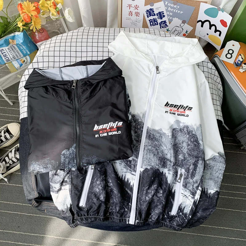 

5XL New Sports Fishing Jacket Men's 2021 Summer Outdoor Climbing Fishing Clothes Waterproof Sunscreen Thin Fishing Clothing