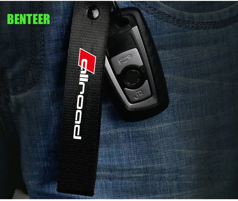 

Lastest Design Allroad Car Key Ring Sticker For Audi A4 A6