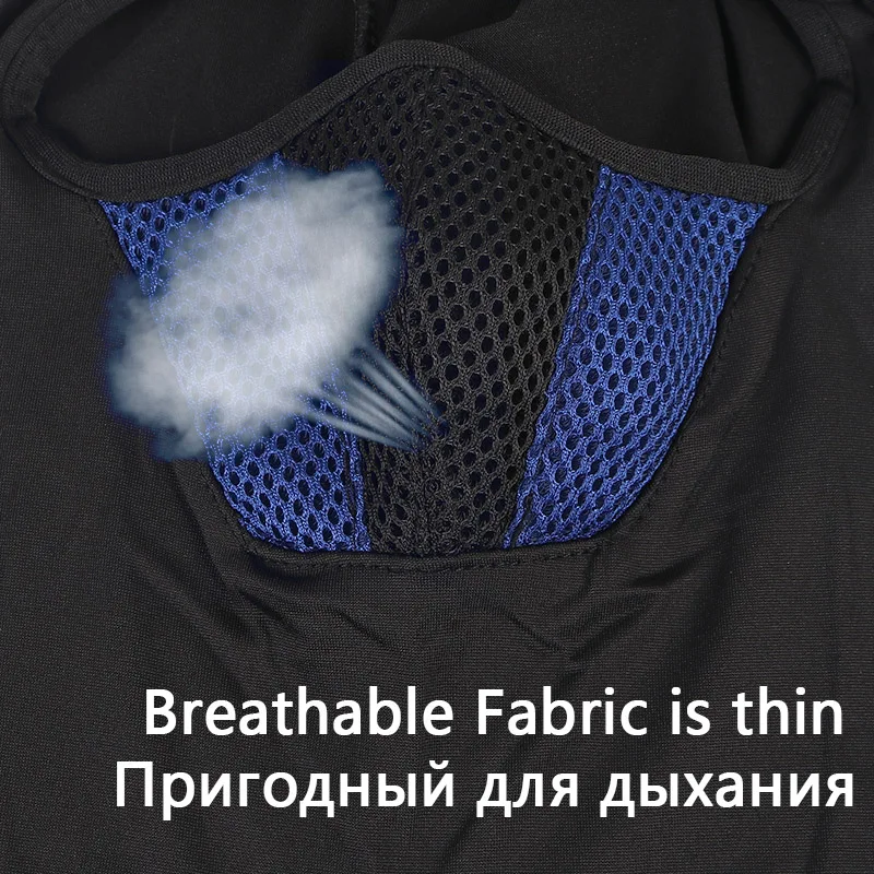 Мотоциклетная Балаклава летняя тонкая велосипедная дышащая ветрозащитная