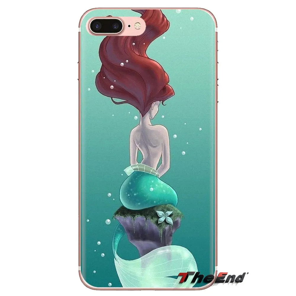 Дизайн Татуировка Ариэль с рисунком маленькая русалочка для Samsung Galaxy J1 J2 J3 J4 J5 J6 J7