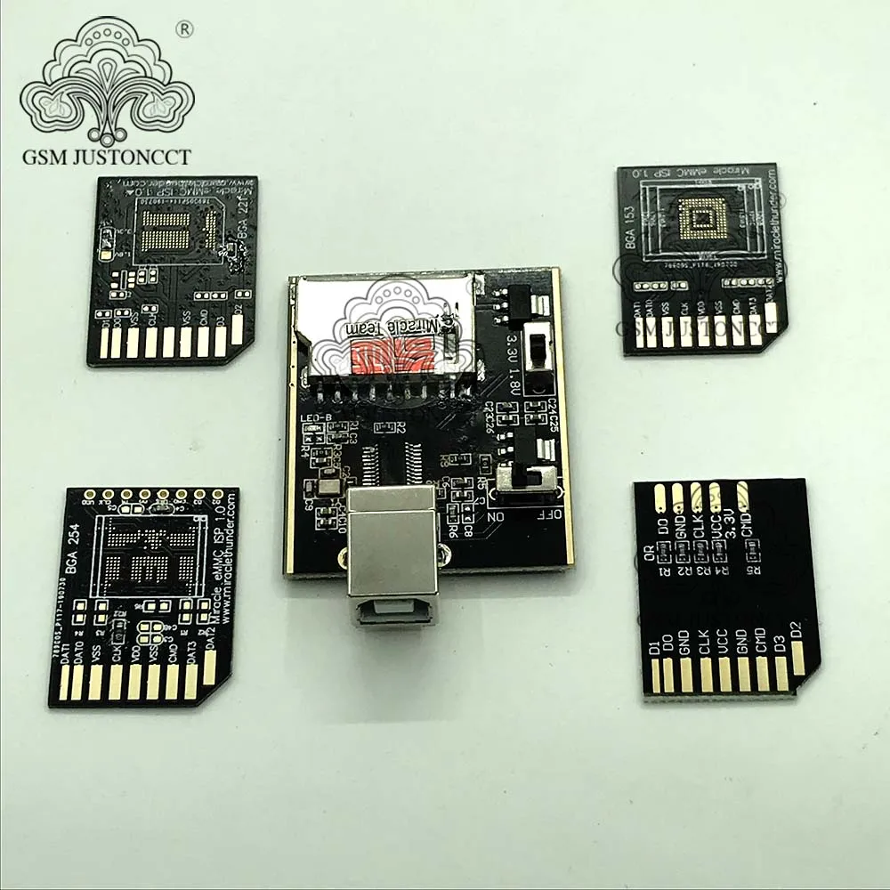 

2022 новый оригинальный чудо eMMC Plus инструмент/чудо eMMC адаптер 5 в 1 для пластины Bga 153221254