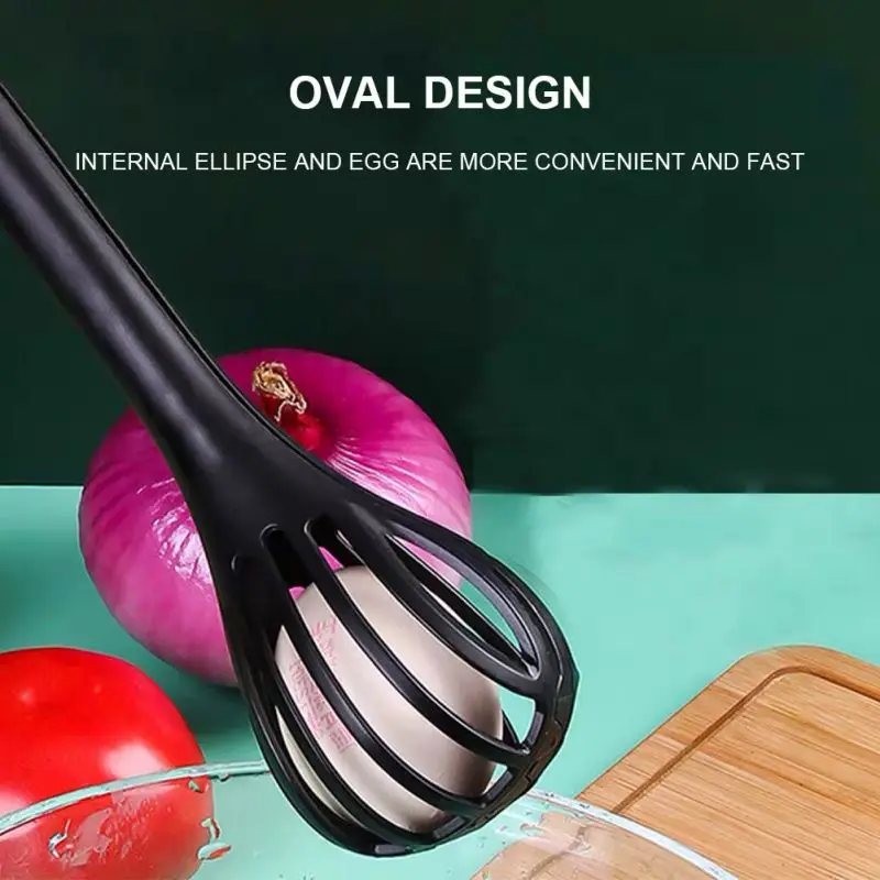 

Three In One Spaghetti Noodle Clip Egg Beater Egg Clip Salad Mixer Anti-scalding Food Clip