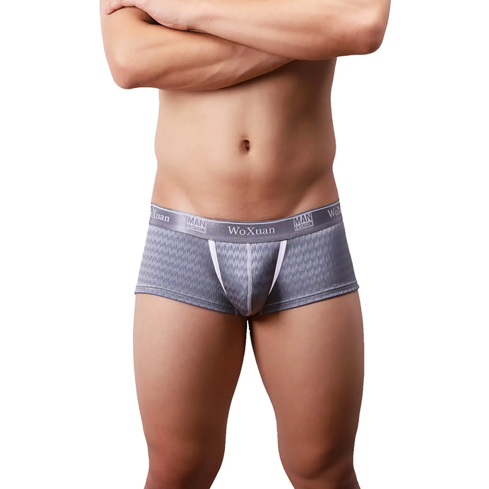 

Mens Boxer Underwear Men Brushed Jacquard Boxer Shorts Male Sexy Underpants Thin Mens Fashion&Comfortable Briefs мужские трусы 5