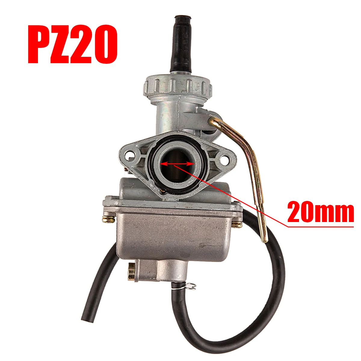 

Карбюратор PZ20 20 мм, ручной дроссель для Keihi 50cc 70cc 90cc 110cc KAYO Apollo Bosuer, внедорожник/питбайк, картинг