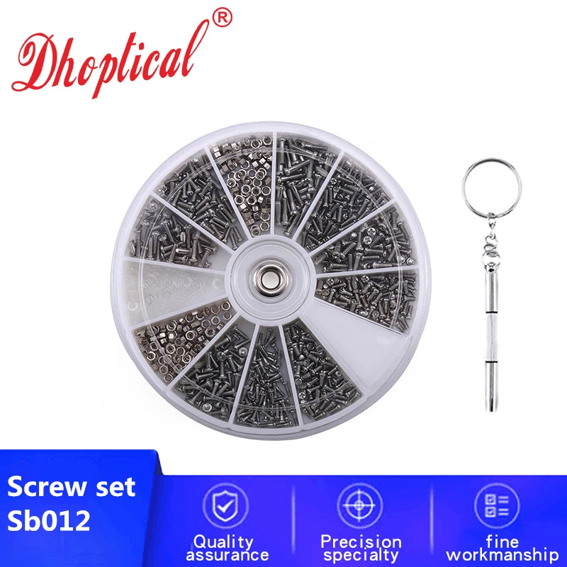 Винты для очков набор ремонта разных цветов рамка носа винт Sb012|accessories glasses|good