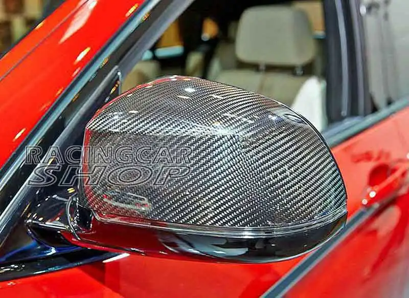 Настоящее зеркальное покрытие из углеродного волокна для BMW X3 E83 X4 F26 X5 F15 X6 F16 2014UP 1