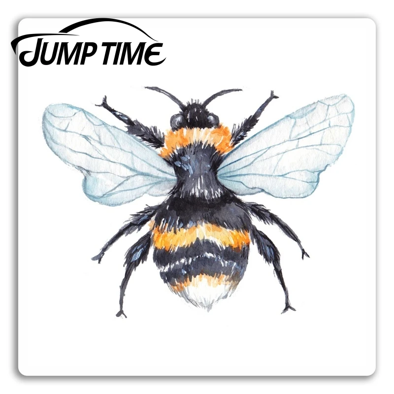 Время скачка для Bumble Bee виниловые наклейки Рисование Искусство красивая наклейка
