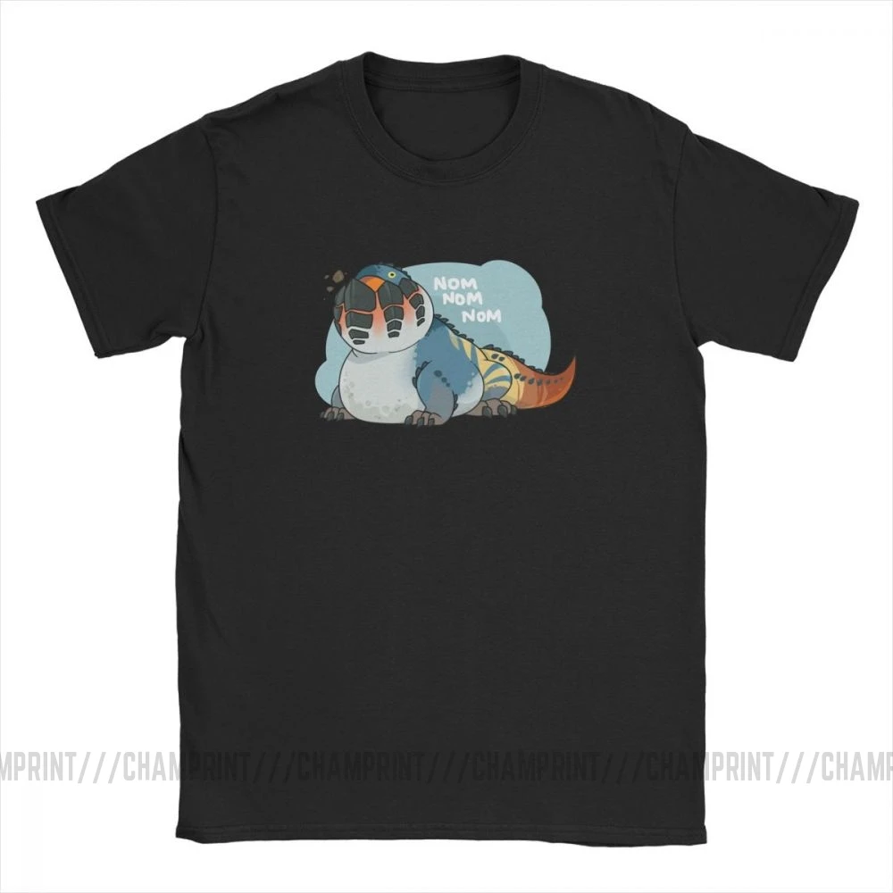 Dodogama Monster Hunter World футболки мужские хлопковые Забавные футболки футболка с круглым вырезом одежда с коротким рукавом Подарок Идея размера плюс