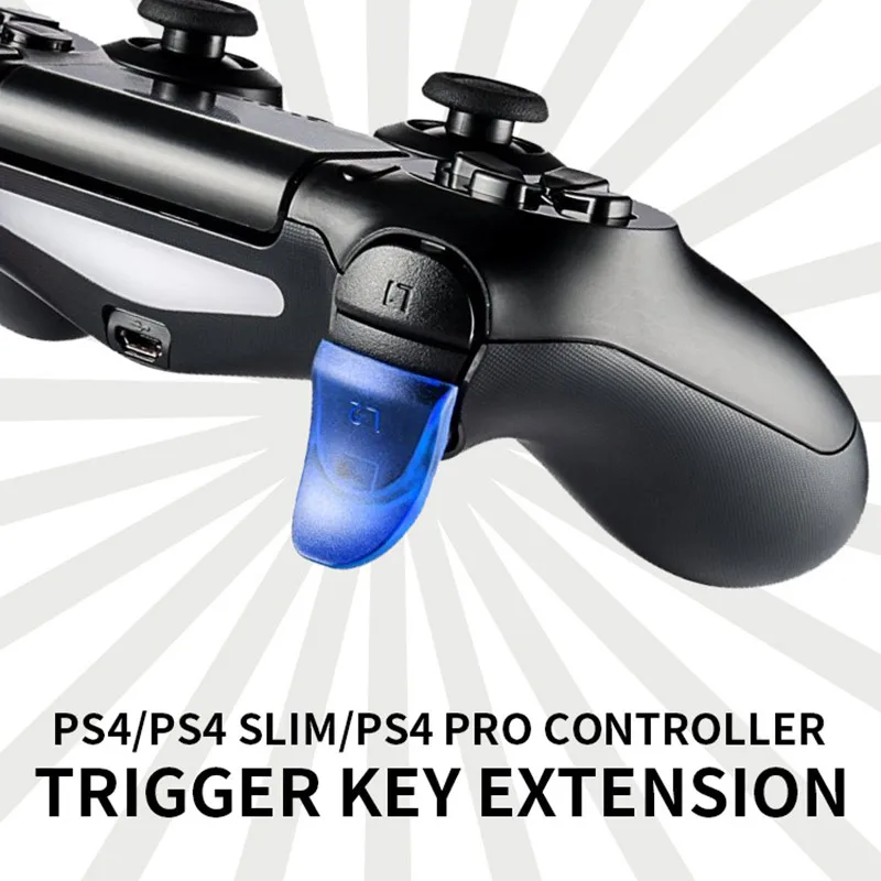2 шт. кнопки триггера расширители геймпада для PlayStation 4 PS4/PS4 Slim/Pro аксессуары