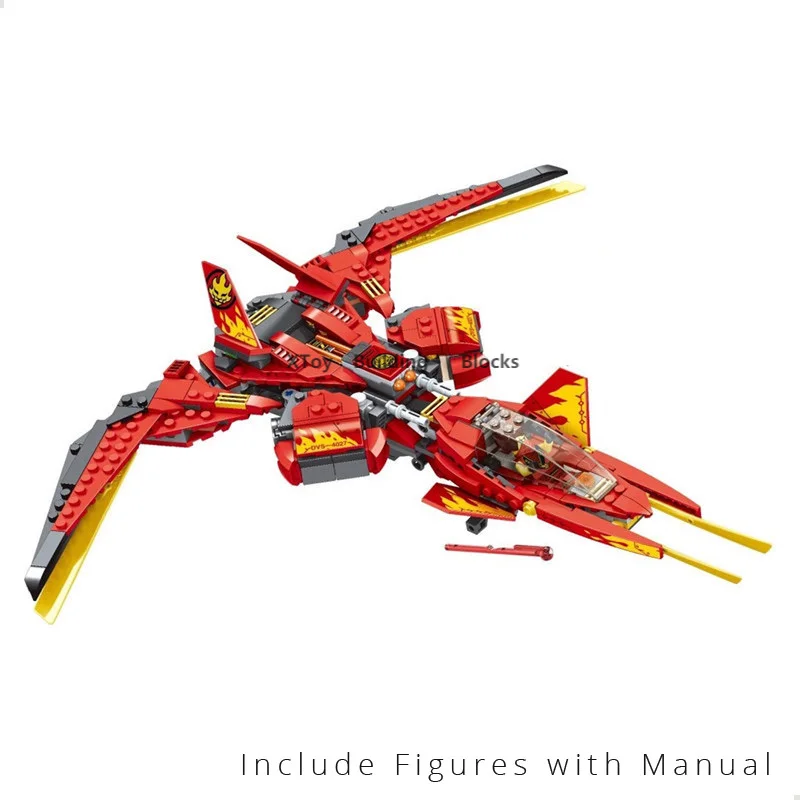 

New 2020 Legacy Kai Fighter Building Blocks Kit Bricks Set Classic Movie Model Kids Toys For Children Gift