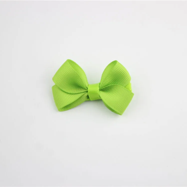 a08 Fluorescent Gree Заколка для волос с бантом аксессуары для волос заколка для волос бант Bix детская заколка для волос 1801ZYAA1723 - Цвет: a08 Fluorescent Gree