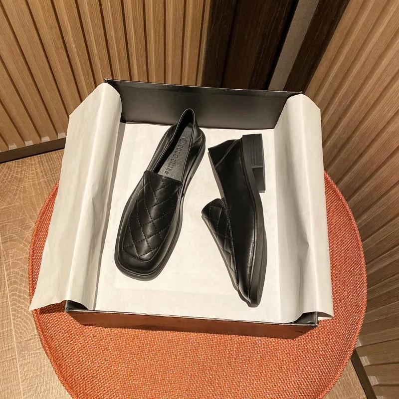 

2020 Новая Осенняя женская обувь; Модная повседневная обувь; Повседневные женские кожаные летние туфли на плоской подошве; Женская обувь без ...