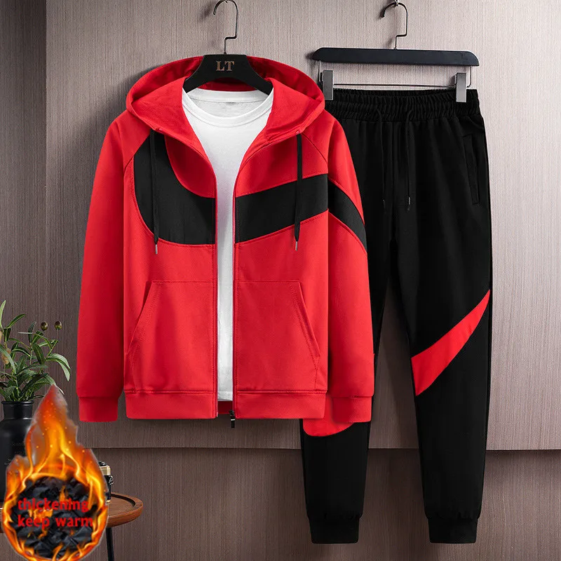 

Костюм спортивный мужской из 2 предметов, толстовка с капюшоном и штаны