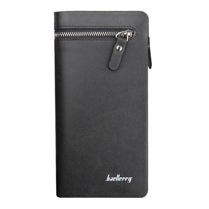 

Large Capacity Multifunction Long Card Wallet Men Hasp&zipper Credit Card Holder Purse Man Luxury Designer Phone Clutch Bag Hot