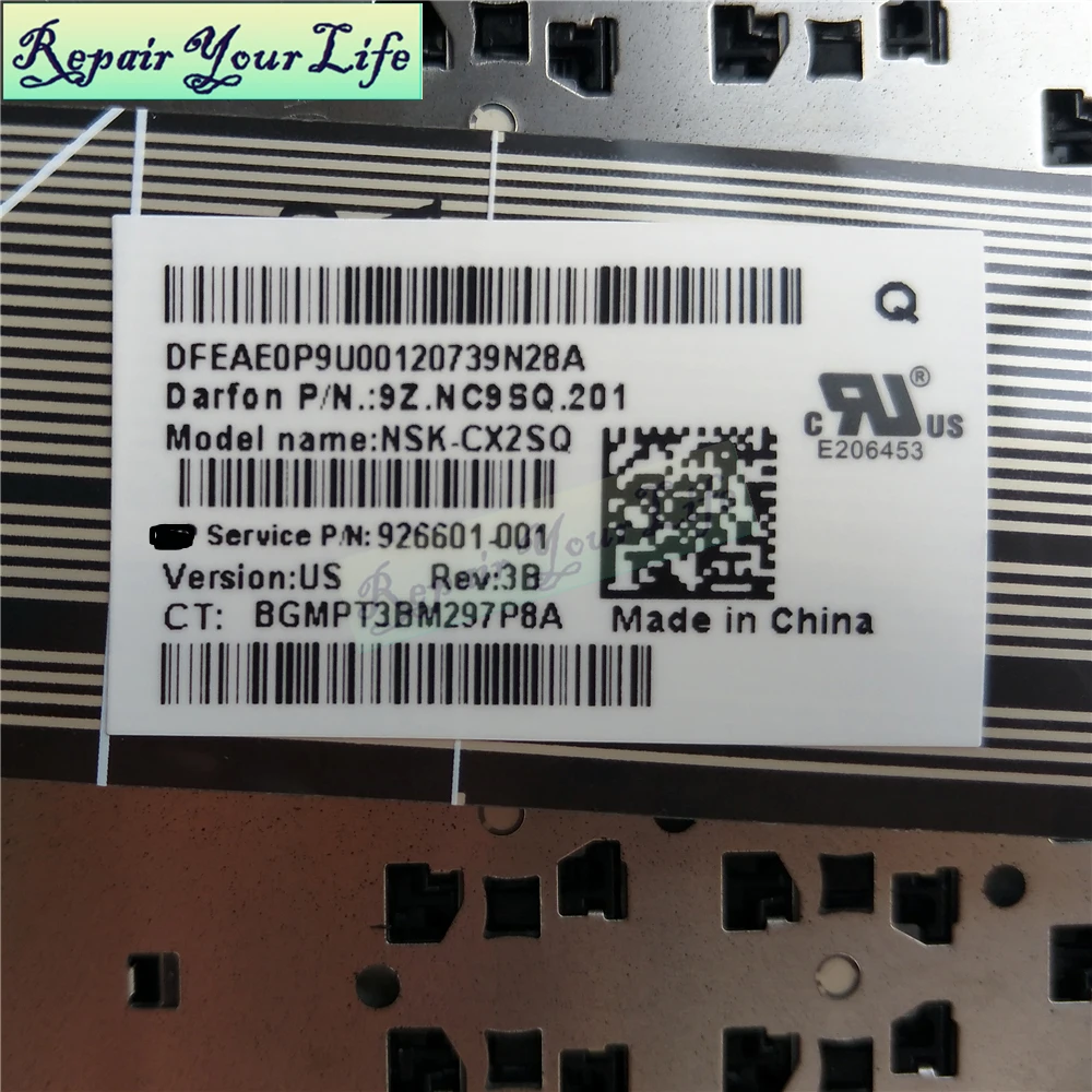 Клавиатура для ноутбука HP Pavilion 13 s 13t s000 x360 s104la s151la американский английский
