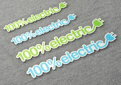 Автомобильный Стайлинг винил Новая Энергия 100% Электрический авто окно кузова