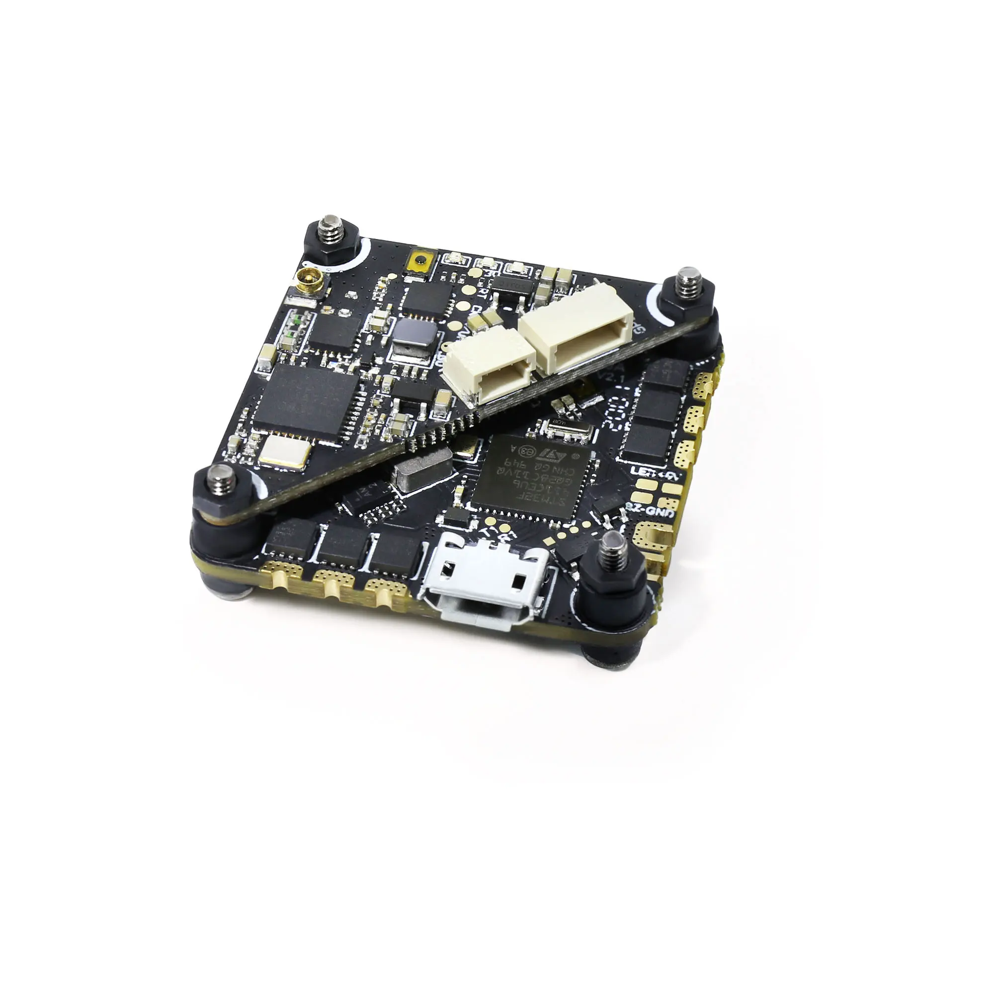 Новый GEPRC стабильный 12A/20A Whoop Stack F4 Контроллер полета и BLhelis_s ESC OSD MPU6000 для RC FPV