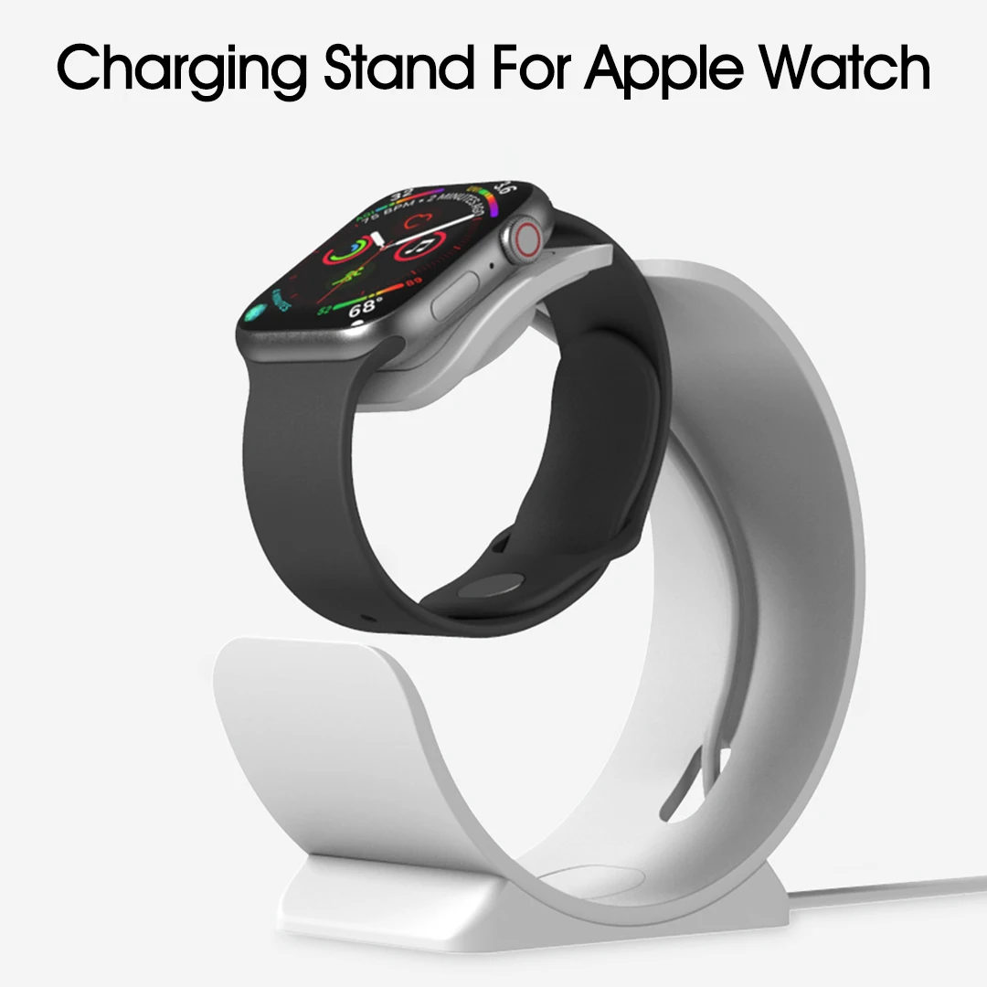 Мини зарядная подставка для Apple Watch док станция iWatch серии 1/2/3/4/5/6/SE настольный