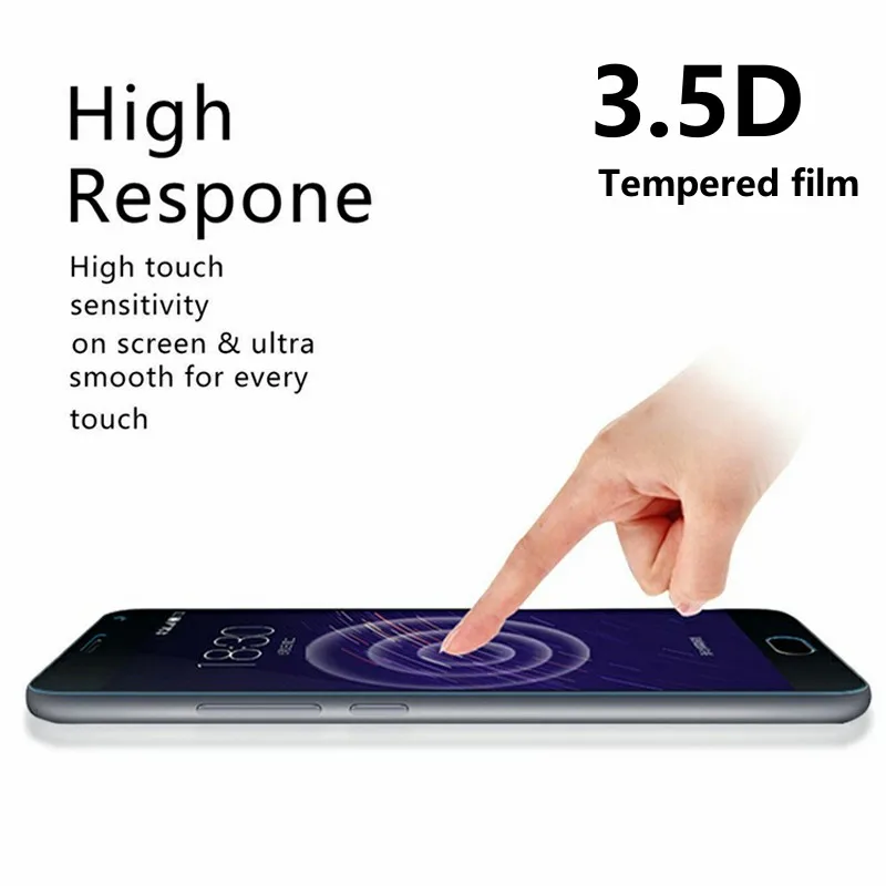 3.5D закругленные края полное покрытие для iPhone X XR XS Max защитное стекло на 7 8 6 6S Plus 10