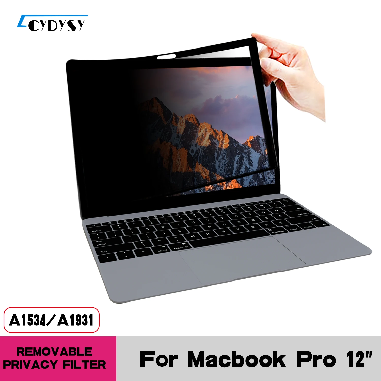 

Полностью съемный фильтр конфиденциальности для Macbook Pro 12 дюймов (2015-2017 дюйма) Антибликовая Защитная пленка для экрана с защитой от царапин и...