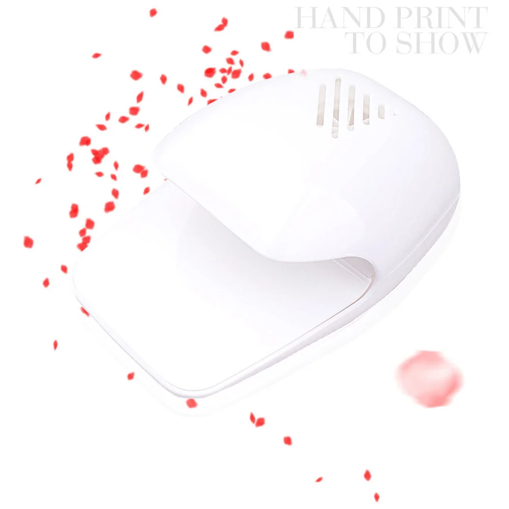 

Mini Nail Fan Dryer Touch Type Professional Nail Dryer Fans Powerful Manicure Salon Tools Nail Art Tools (White)