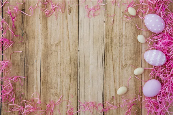 

SHENGYONGBAO Vinyl Custom Easter day Photography Backdrops Props Wooden theme Photo Studio Background 20117-23