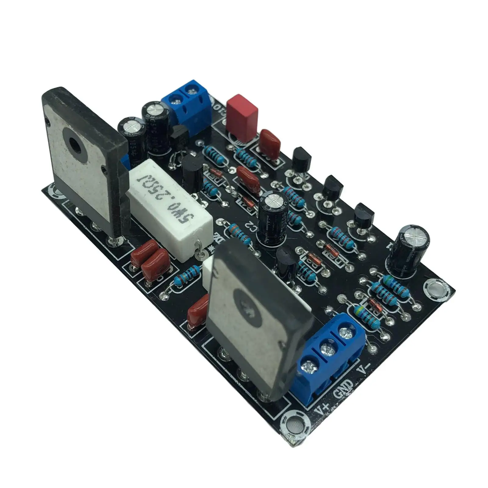 

PCB Mono Audio Amplifier Board Tube 100W DC 35V 2SC5200+2SA1943 Home Theater