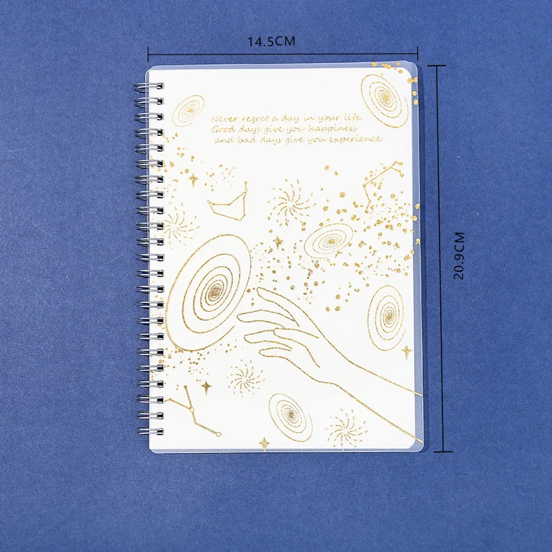 Блокнот планировщик Русалка А5 на спирали органайзер для рисования по сетке