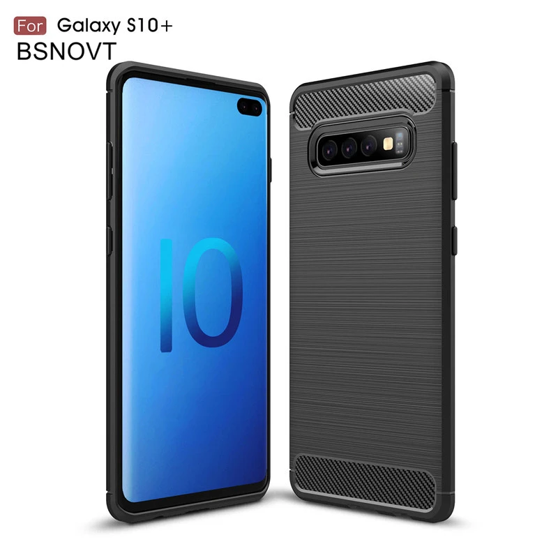 

Чехол для Samsung Galaxy S10 Plus, мягкий силиконовый чехол из ТПУ для Samsung Galaxy S10 Plus, чехол для Samsung S10 Plus, BSNOVT